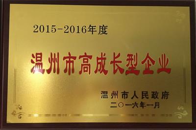 溫州高成長型企業(yè)